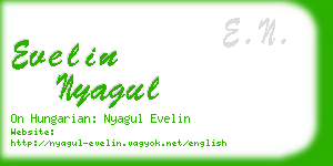 evelin nyagul business card